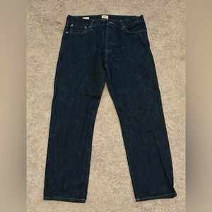 J. Crew Raw Selvedge Jeans Classic Straight Fit